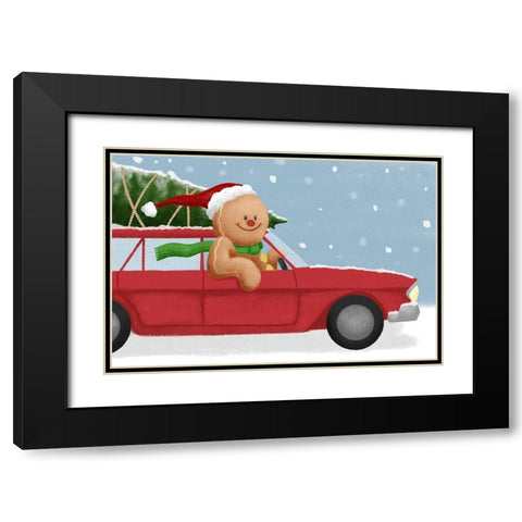 Tree Searching 1 Black Modern Wood Framed Art Print with Double Matting by Prime, Marcus