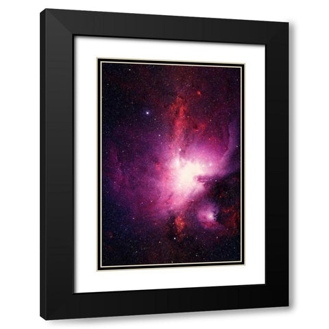 Orion Nebula Black Modern Wood Framed Art Print with Double Matting by Prime, Marcus
