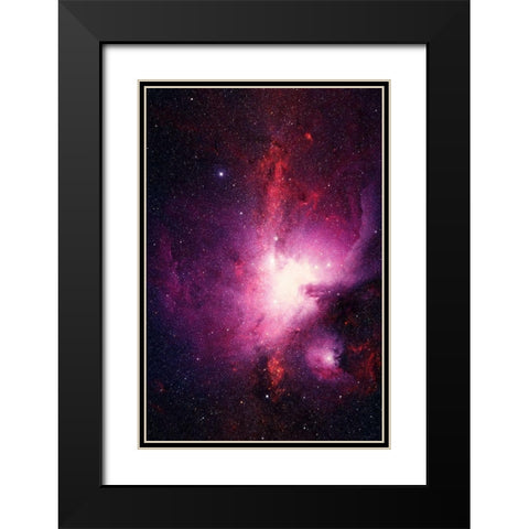 Orion Nebula Black Modern Wood Framed Art Print with Double Matting by Prime, Marcus