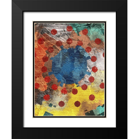 Conscious Disruption Black Modern Wood Framed Art Print with Double Matting by Prime, Marcus