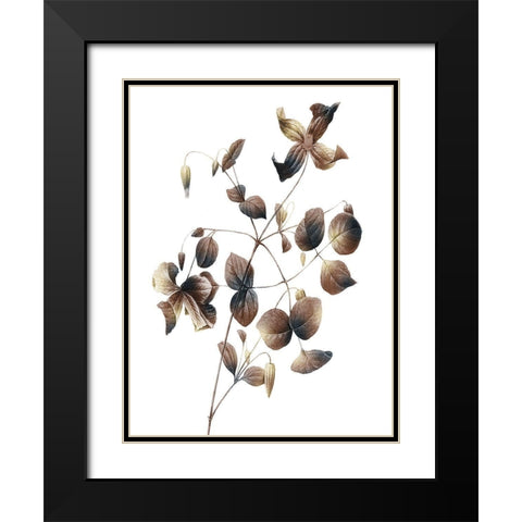 Autumn Balance 2 Black Modern Wood Framed Art Print with Double Matting by Prime, Marcus