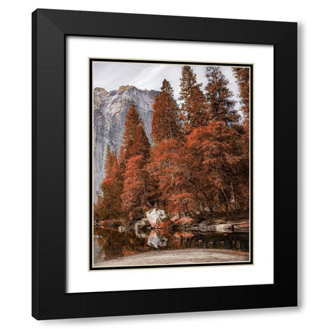 Relaxing Hike 2 Black Modern Wood Framed Art Print with Double Matting by Prime, Marcus