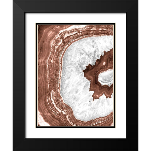 Autumn Aurora Geod Black Modern Wood Framed Art Print with Double Matting by Prime, Marcus