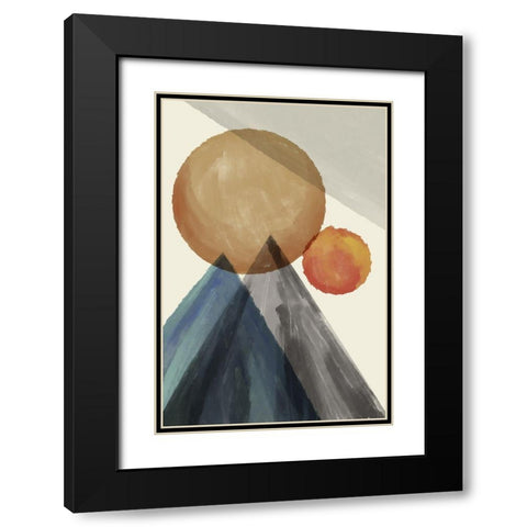 Other Worldly Black Modern Wood Framed Art Print with Double Matting by Prime, Marcus