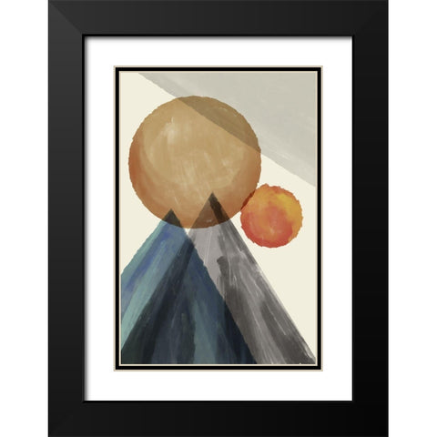 Other Worldly Black Modern Wood Framed Art Print with Double Matting by Prime, Marcus