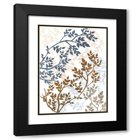 Peering Thru Branches Black Modern Wood Framed Art Print with Double Matting by Prime, Marcus