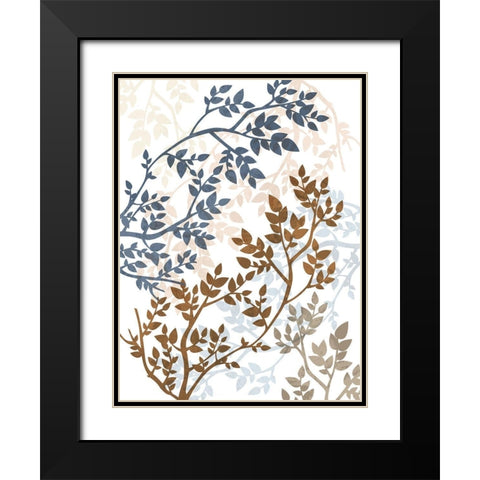 Peering Thru Branches Black Modern Wood Framed Art Print with Double Matting by Prime, Marcus