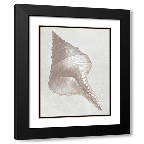 Coastal Bliss 1 Black Modern Wood Framed Art Print with Double Matting by Prime, Marcus