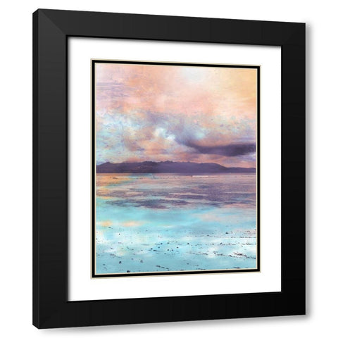 Coastal Sunset 3 Black Modern Wood Framed Art Print with Double Matting by Prime, Marcus