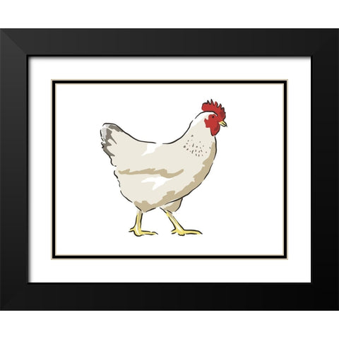 Barn Escape 1 Black Modern Wood Framed Art Print with Double Matting by Prime, Marcus