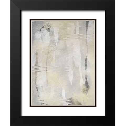 Sacred Stone Black Modern Wood Framed Art Print with Double Matting by Prime, Marcus