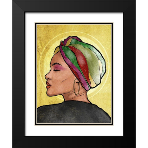 Majestic Princess 1 Black Modern Wood Framed Art Print with Double Matting by Prime, Marcus