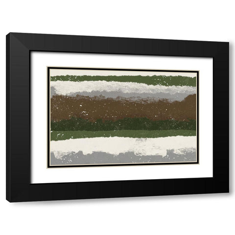 Flowing Welcome 1 Black Modern Wood Framed Art Print with Double Matting by Prime, Marcus