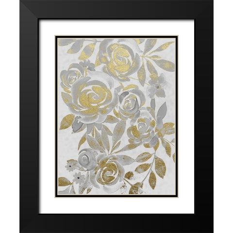 Midas Touch 1 Black Modern Wood Framed Art Print with Double Matting by Prime, Marcus