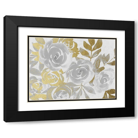 Golden Nature 2 Black Modern Wood Framed Art Print with Double Matting by Prime, Marcus