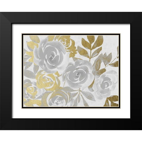Golden Nature 2 Black Modern Wood Framed Art Print with Double Matting by Prime, Marcus