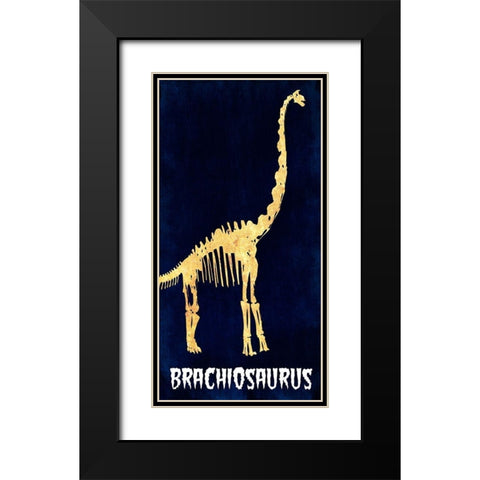 Golden Bones 3 Black Modern Wood Framed Art Print with Double Matting by Prime, Marcus