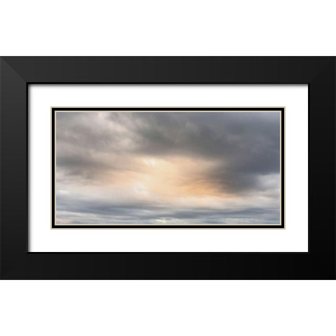 Thru The Heavens Black Modern Wood Framed Art Print with Double Matting by Prime, Marcus