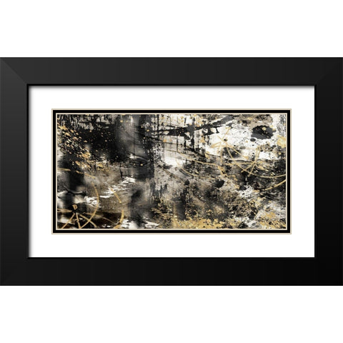 Golden Prime 1 Black Modern Wood Framed Art Print with Double Matting by Prime, Marcus