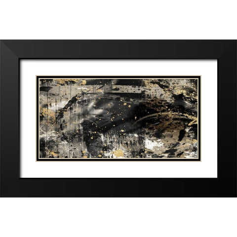 Golden Prime 2 Black Modern Wood Framed Art Print with Double Matting by Prime, Marcus