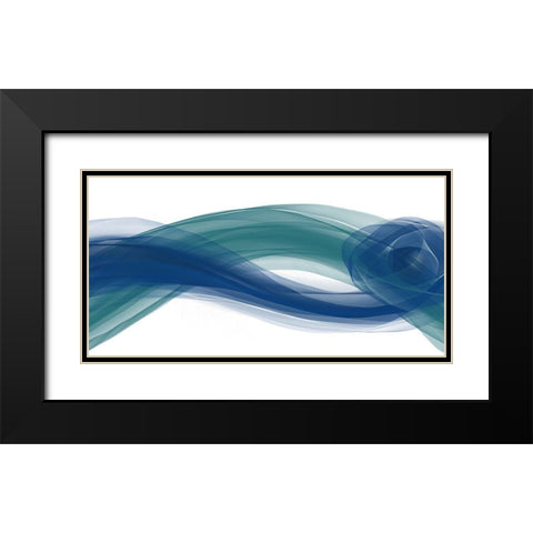Warped Deception Black Modern Wood Framed Art Print with Double Matting by Prime, Marcus