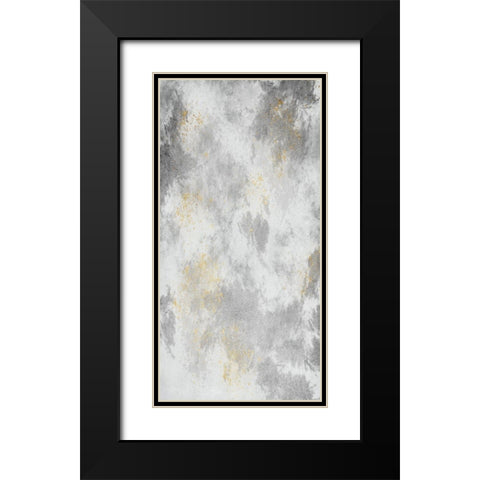 Admirable Marble Black Modern Wood Framed Art Print with Double Matting by Prime, Marcus
