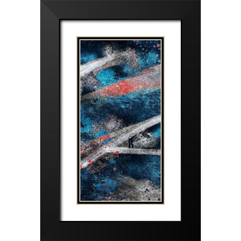 Aegean Distraction 1 Black Modern Wood Framed Art Print with Double Matting by Prime, Marcus