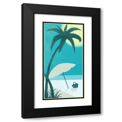 Coastal Fun 5 Black Modern Wood Framed Art Print with Double Matting by Prime, Marcus