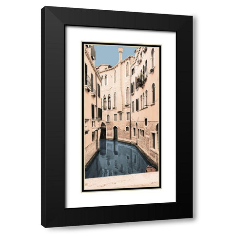 Beautiful Venice 1 Black Modern Wood Framed Art Print with Double Matting by Prime, Marcus