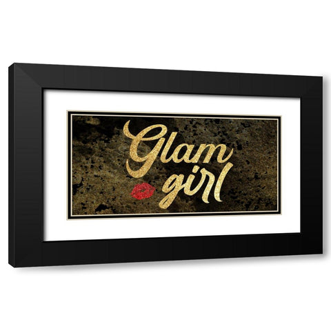 Glam Girl 2 Black Modern Wood Framed Art Print with Double Matting by Prime, Marcus