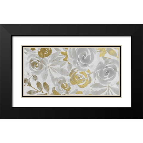 Golden Growth 1 Black Modern Wood Framed Art Print with Double Matting by Prime, Marcus
