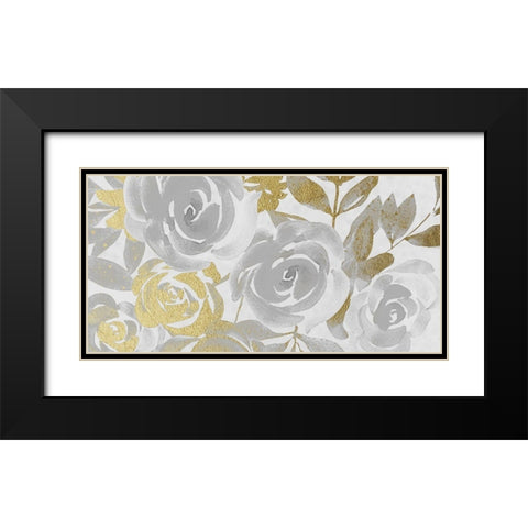 Golden Growth 2 Black Modern Wood Framed Art Print with Double Matting by Prime, Marcus