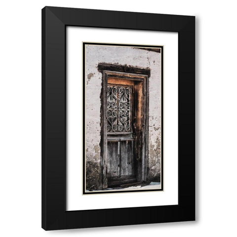 Buckaroo Door Black Modern Wood Framed Art Print with Double Matting by Prime, Marcus