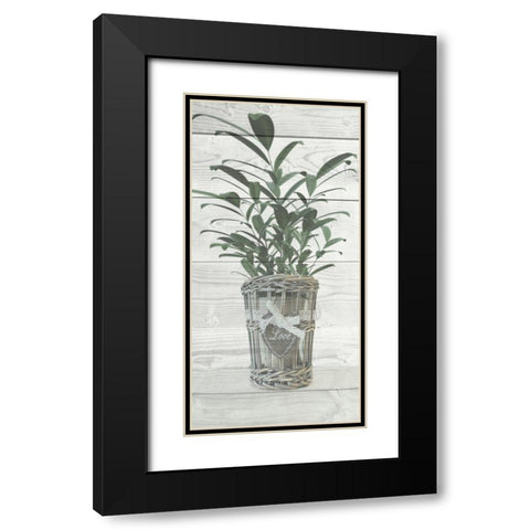 Loving Plant Black Modern Wood Framed Art Print with Double Matting by Prime, Marcus