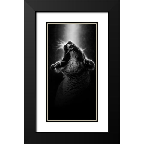 Powerful Resilience 3 Black Modern Wood Framed Art Print with Double Matting by Prime, Marcus