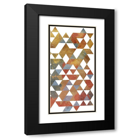 Geometric Principles 2 Black Modern Wood Framed Art Print with Double Matting by Prime, Marcus