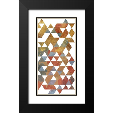Geometric Principles 2 Black Modern Wood Framed Art Print with Double Matting by Prime, Marcus