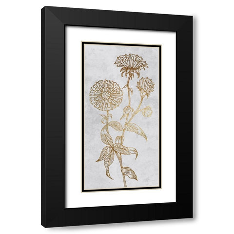 Golden Reach 2 Black Modern Wood Framed Art Print with Double Matting by Prime, Marcus