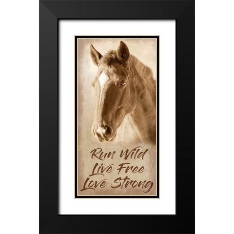 Live Free 1 Black Modern Wood Framed Art Print with Double Matting by Prime, Marcus