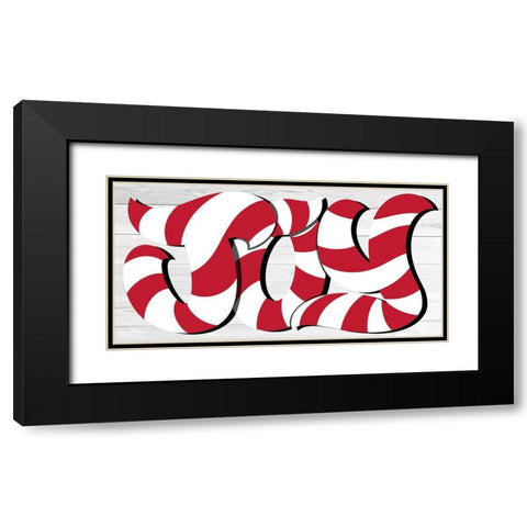 Sugar Joy Black Modern Wood Framed Art Print with Double Matting by Prime, Marcus