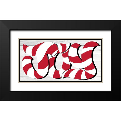 Sugar Joy Black Modern Wood Framed Art Print with Double Matting by Prime, Marcus