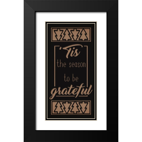 Grateful Season Black Modern Wood Framed Art Print with Double Matting by Prime, Marcus