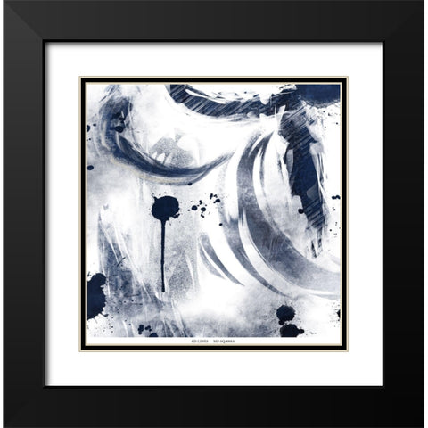 Celestial War Time 1 Black Modern Wood Framed Art Print with Double Matting by Prime, Marcus