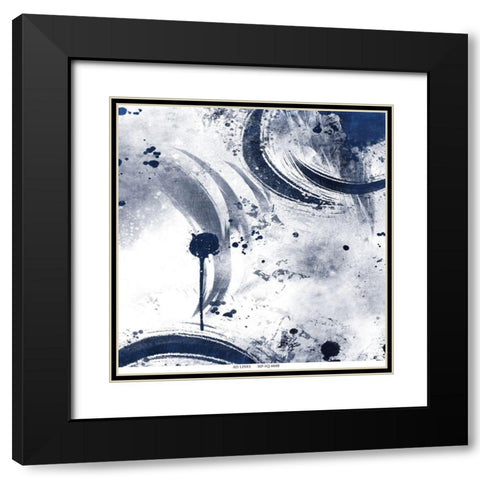 Celestial War Time 2 Black Modern Wood Framed Art Print with Double Matting by Prime, Marcus