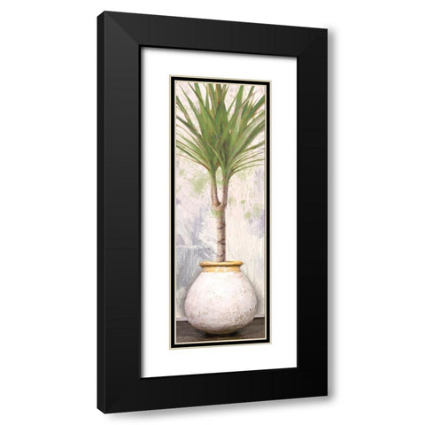 White Olive Black Modern Wood Framed Art Print with Double Matting by Miller, Savannah