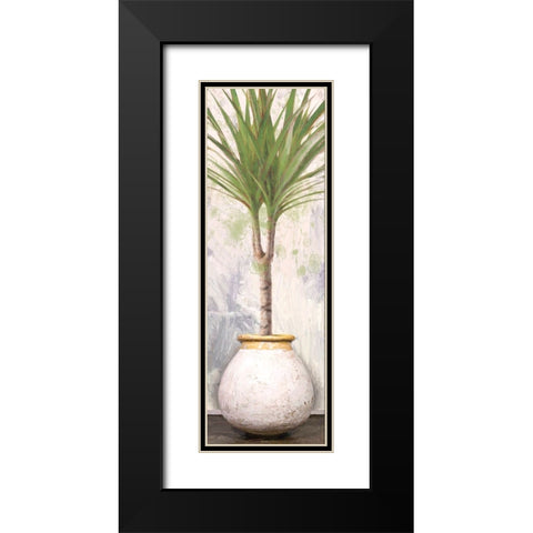 White Olive Black Modern Wood Framed Art Print with Double Matting by Miller, Savannah