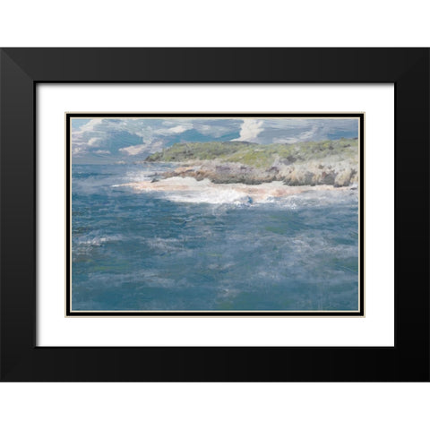 The Cape 2 Black Modern Wood Framed Art Print with Double Matting by Miller, Savannah