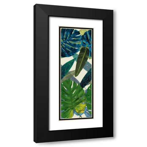 Floral Arrangement Black Modern Wood Framed Art Print with Double Matting by Villa, Mlli