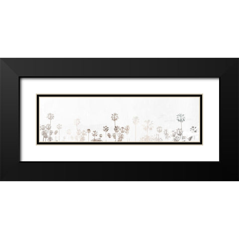 Palms To Palms Black Modern Wood Framed Art Print with Double Matting by Villa, Mlli