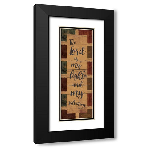 My Light Black Modern Wood Framed Art Print with Double Matting by Villa, Mlli